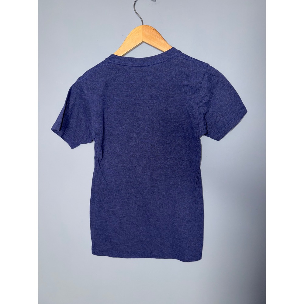 Charlie Hustle Relief Pitcher Beer Graphic T-Shirt Heather Blue Mens XS USA - Picture 3 of 4